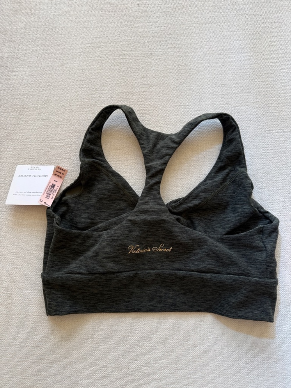 Victoria's Secret Dark Green Twist-Front Sports Bralette, BNWT Size M - Picture 11 of 11